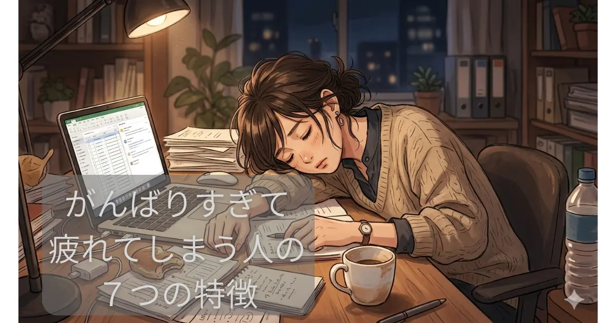 頑張りすぎた人