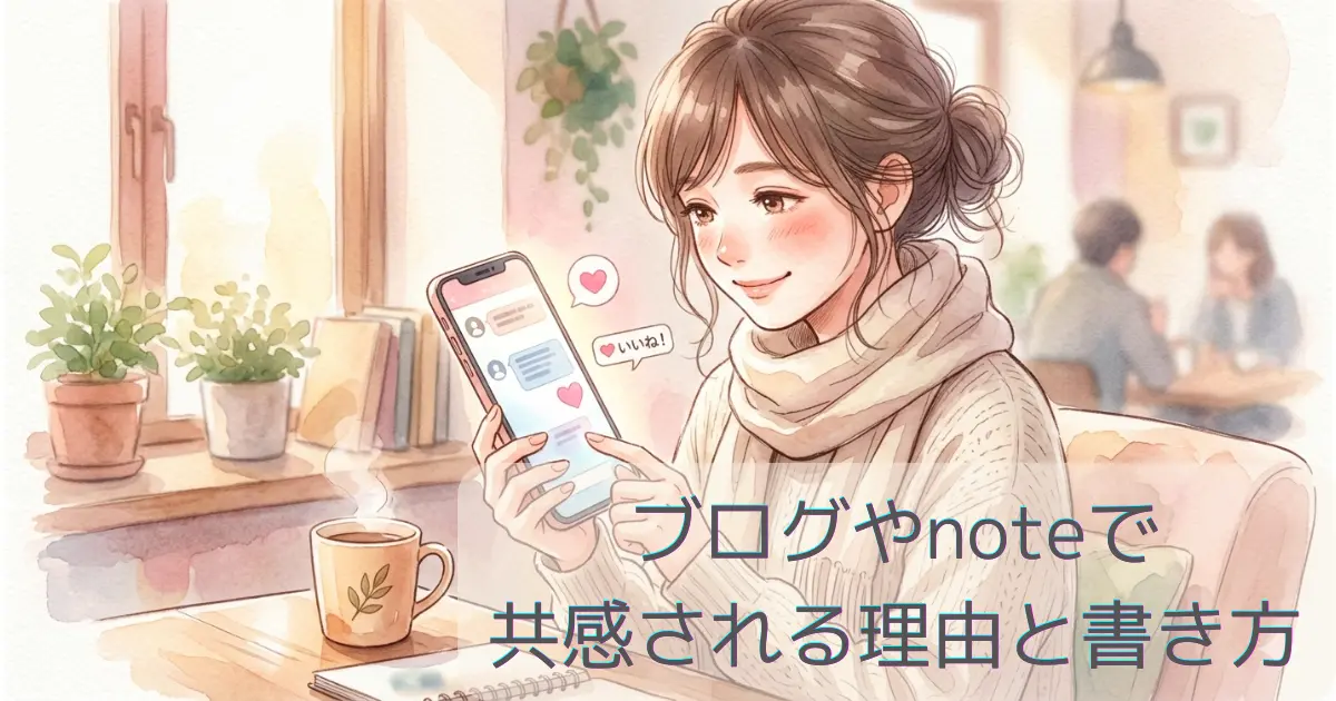 スマホを操作する女性